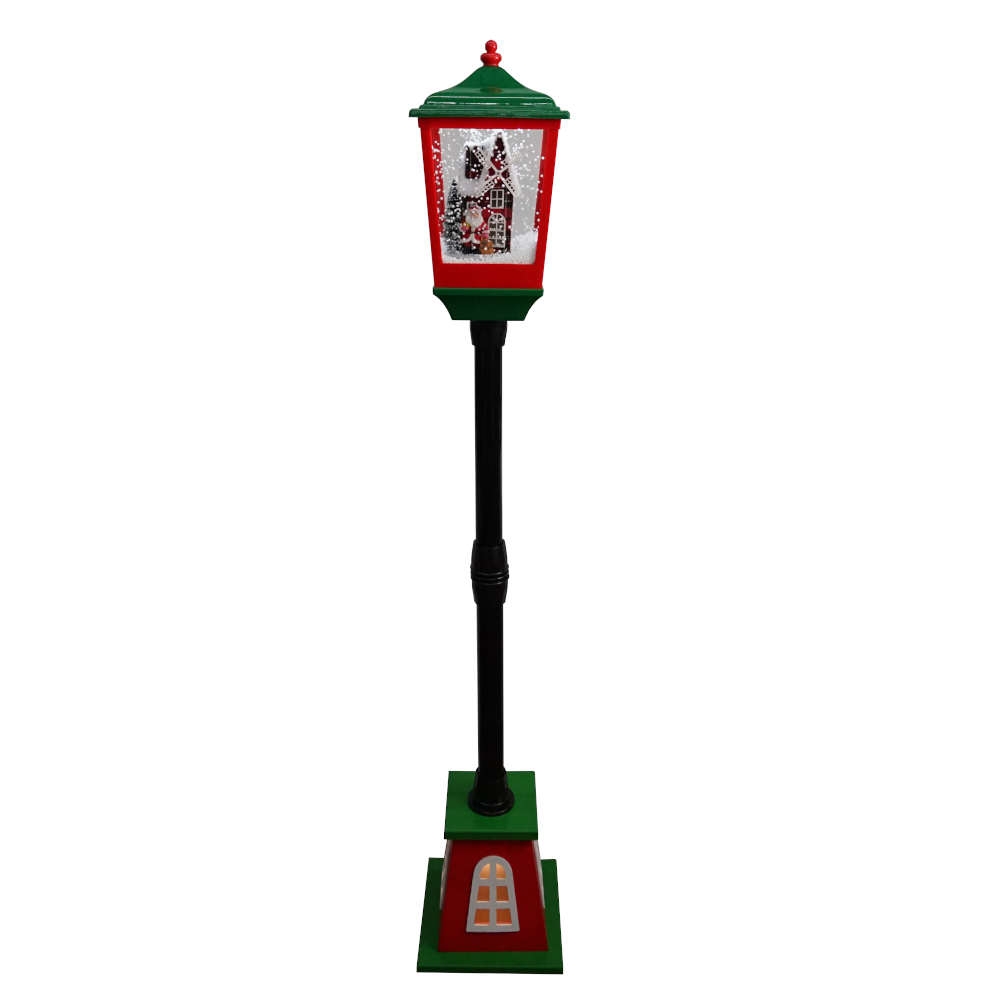 SANTA &THE WINDMILL LAMP STAND