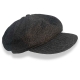 Newsboy Cap Dark Grey