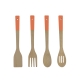 Dipped Utensil Set of 4