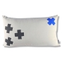 Cross Cushion Blue 35 cmx 60cm