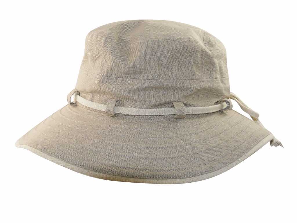 TESS 2 Tone Med Brim Khaki/Nat